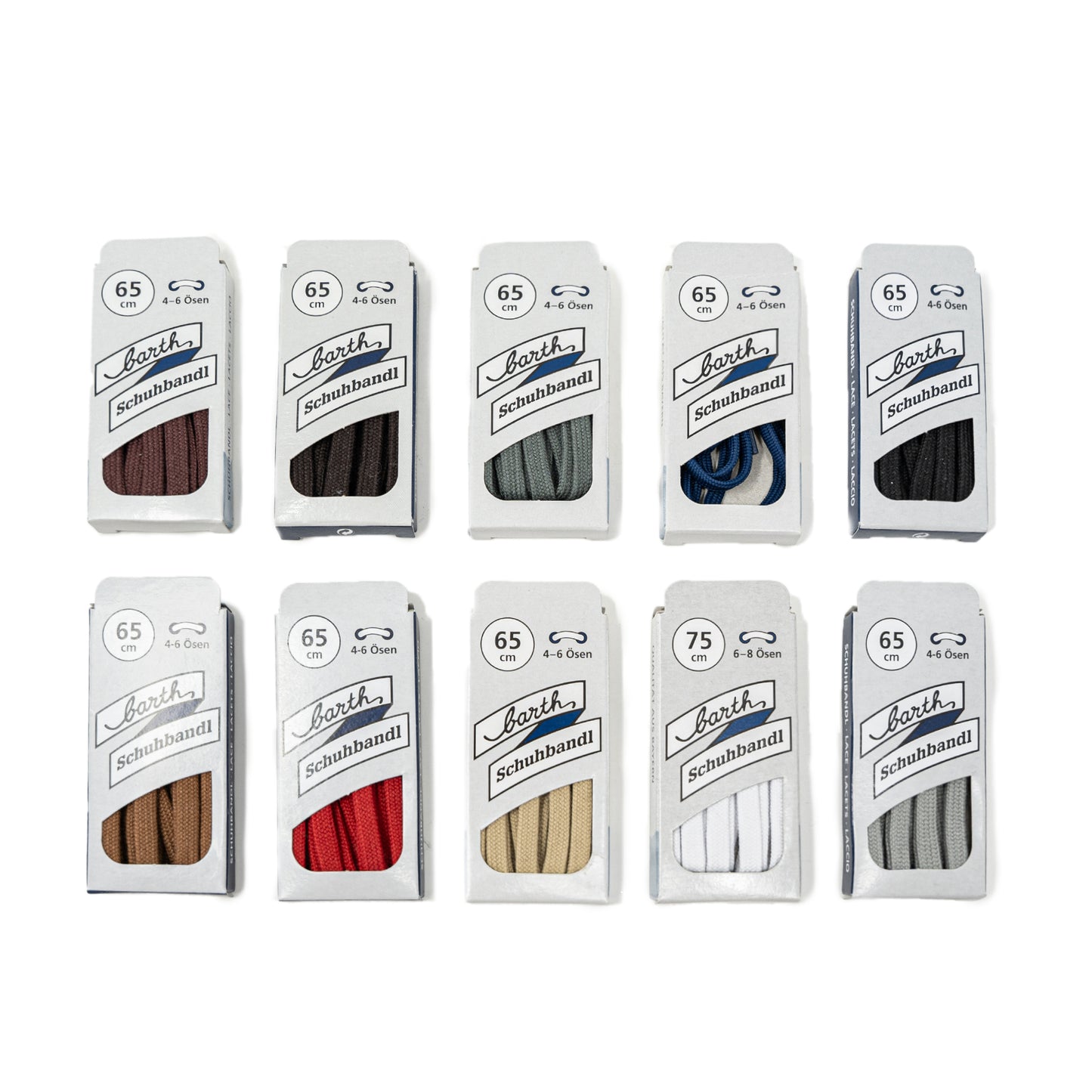 Barth Schnürsenkel flach