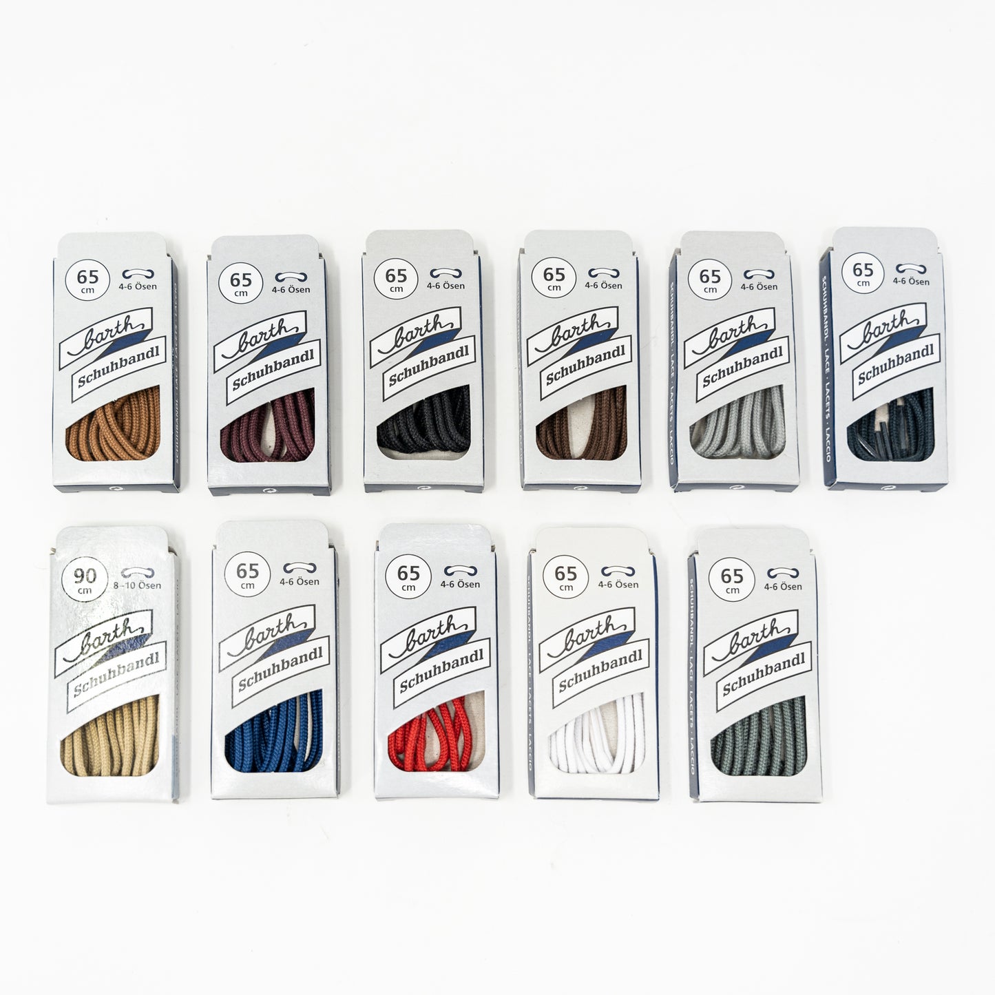 Barth Schnürsenkel dünn rund