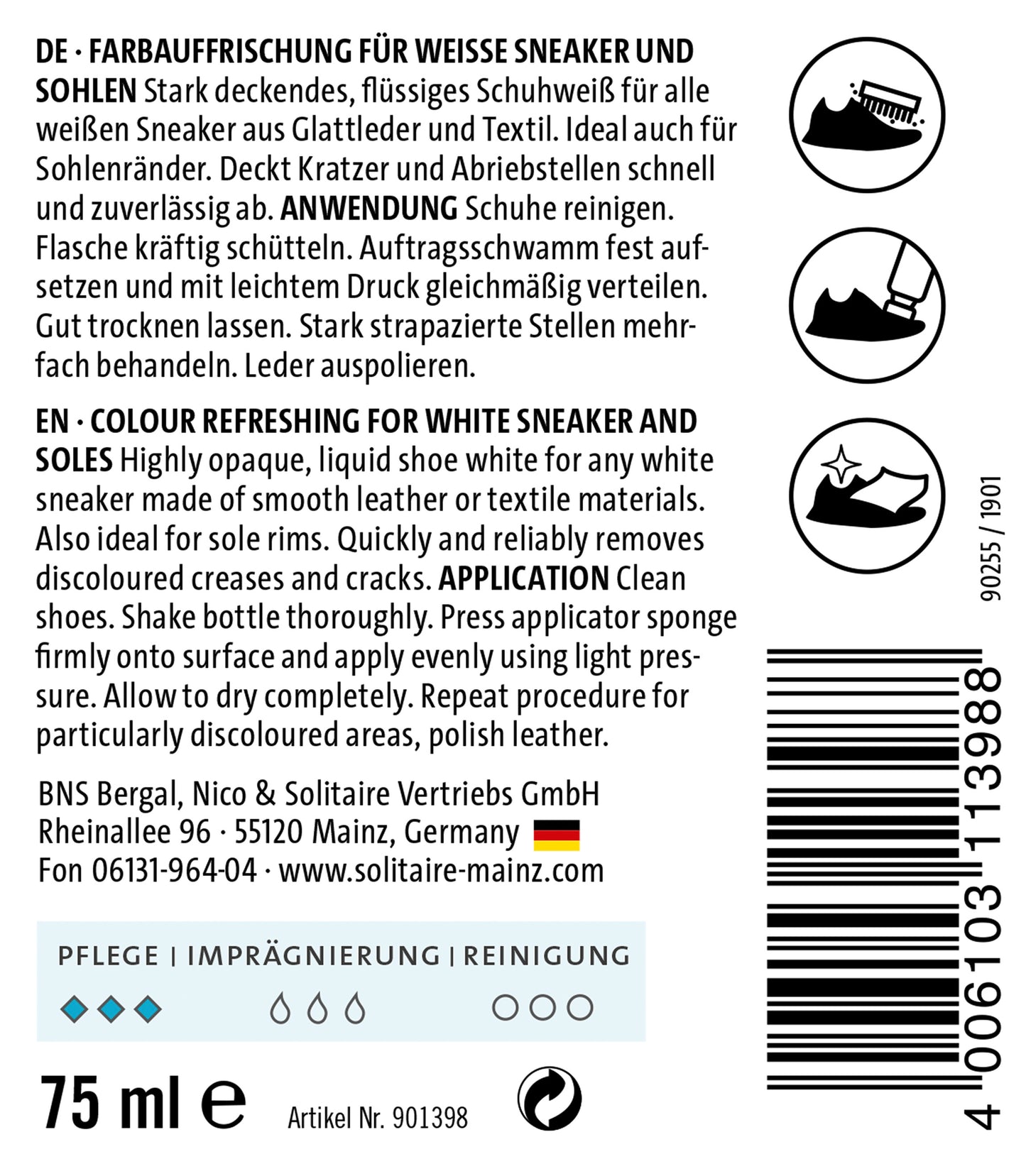 Solitaire Sneaker White