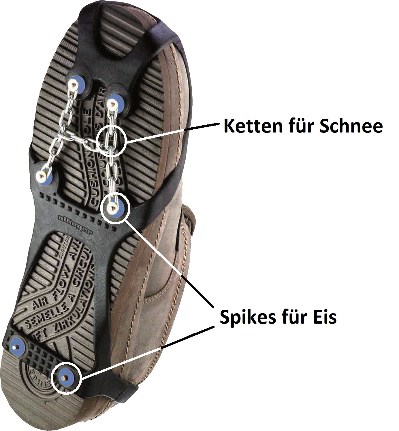 Ottinger Yeti Schuh - Schneeketten