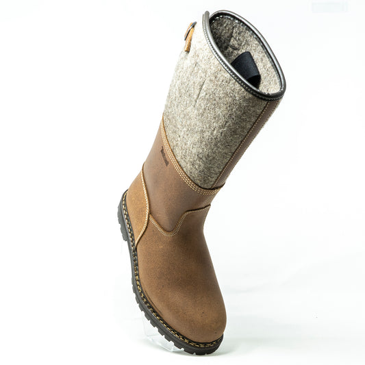 Trabert Filzstiefel Natur (Unisex)